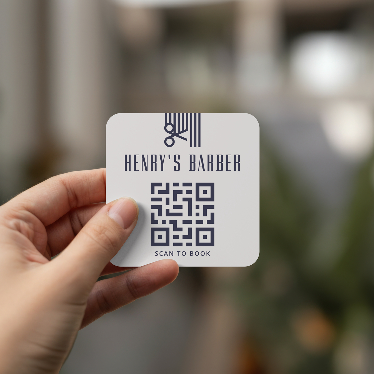 QR-koder der skaber kontakt